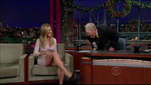 皮特前老婆Jennifer Aniston在深夜秀栏目中频繁交叉换腿（第6张/共25张）