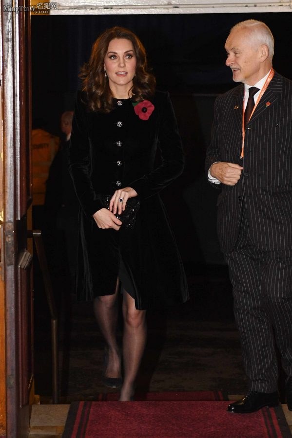 Kate Middleton王妃的黑丝袜高跟（第5张/共6张）