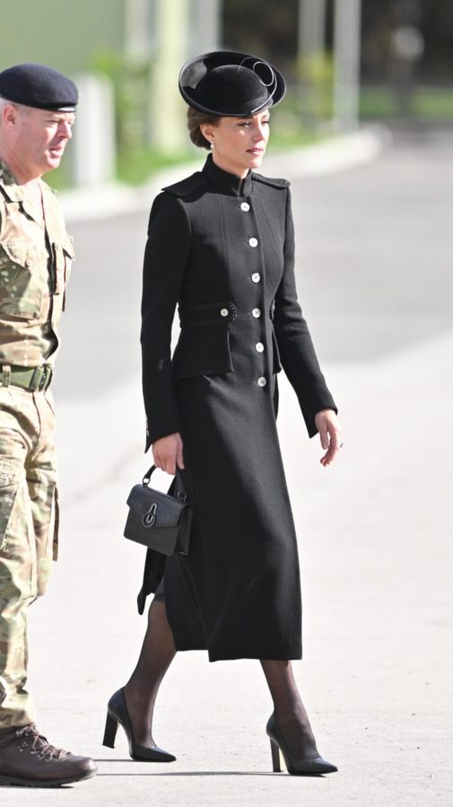Kate Middleton黑丝袜高跟活动照（第1张/共4张）